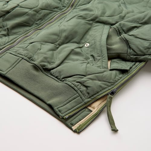 laydown detail image of Military MA-1 Down Insulated Jacket