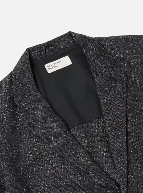 laydown detail image of Levisham Wool Blazer