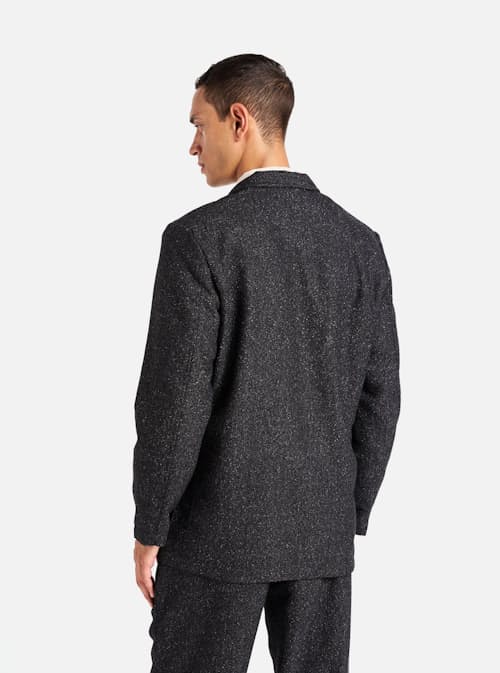 on model image of Levisham Wool Blazer