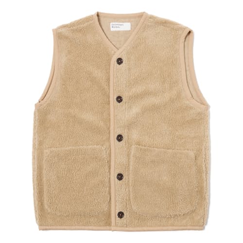 laydown image of Mountain Fleece Lancaster Vest