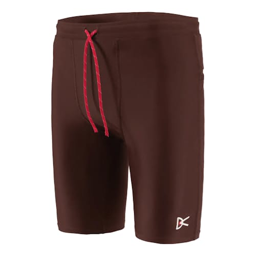 laydown image of Recycled Half Running Tights - 9"