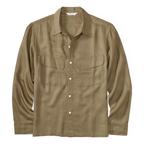 laydown image of Western Overshirt
