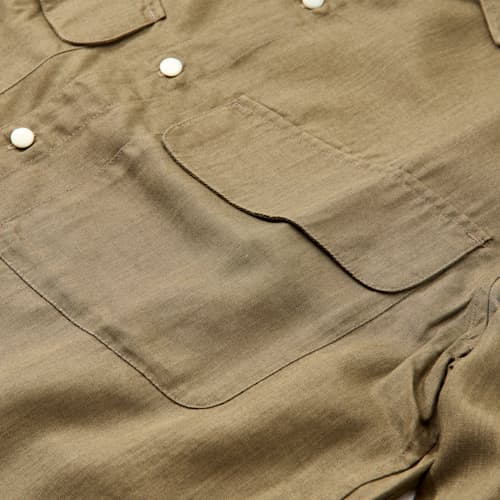 laydown detail image of Western Overshirt