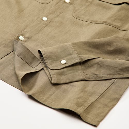 laydown detail image of Western Overshirt