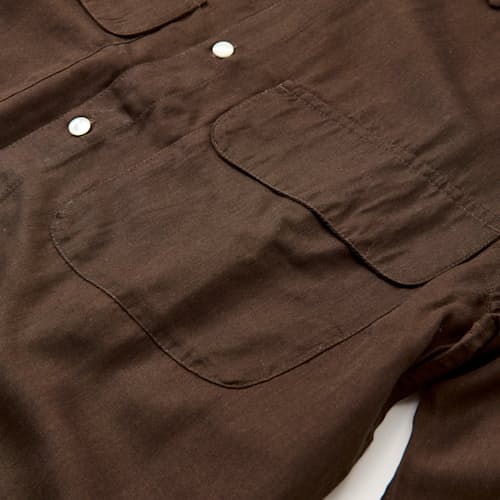 laydown detail image of Western Overshirt