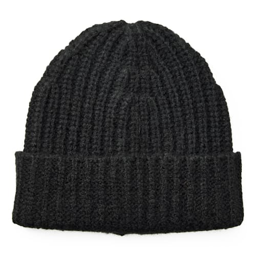laydown image of Alpaca Merino Wool Blend Watch Cap Beanie