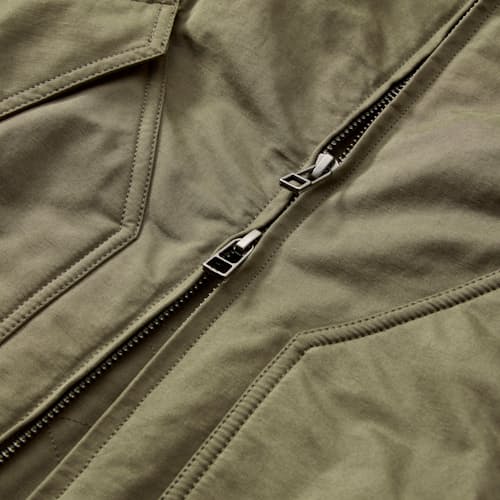 laydown detail image of CWU Flight Jacket