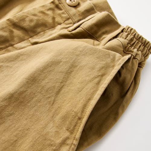 laydown detail image of Japanese Stonewashed Cotton Twill Cargo Pant