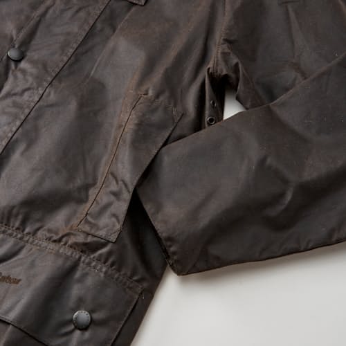 laydown detail image of Classic Beaufort Wax Jacket