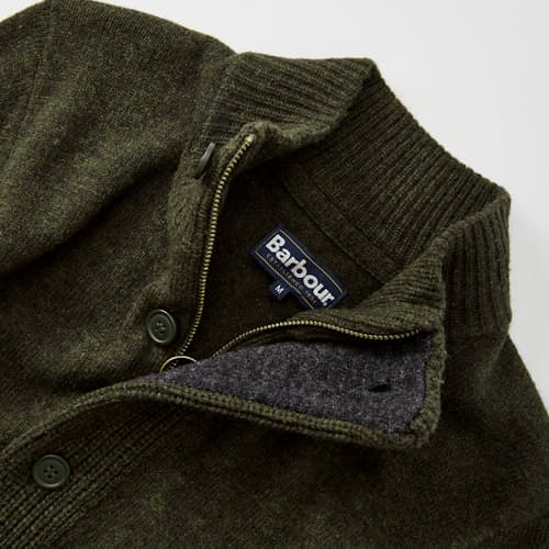 laydown detail image of Essential Knit Cardigan Sweater Jacket
