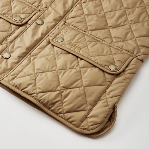 laydown detail image of Lowerdale Quilted Vest