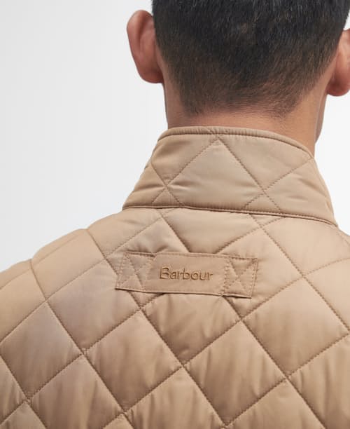 on model image of Lowerdale Quilted Vest