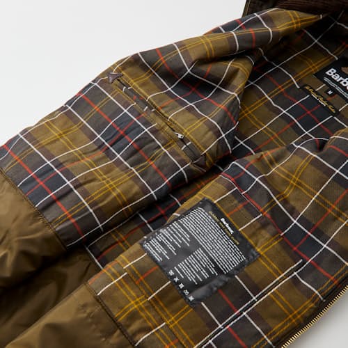 laydown detail image of Westmoreland Waxed Vest