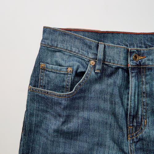 laydown detail image of Alexander Relaxed Denim Jeans