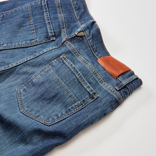 laydown detail image of Alexander Relaxed Denim Jeans