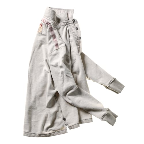 laydown image of Frenchloop Longsleeve Polo
