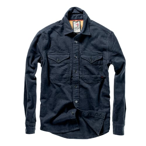 laydown image of Soft Brushed Utility Workshirt