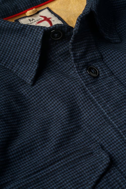 laydown detail image of Soft Brushed Utility Workshirt