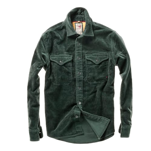 laydown image of Corduroy Workshirt