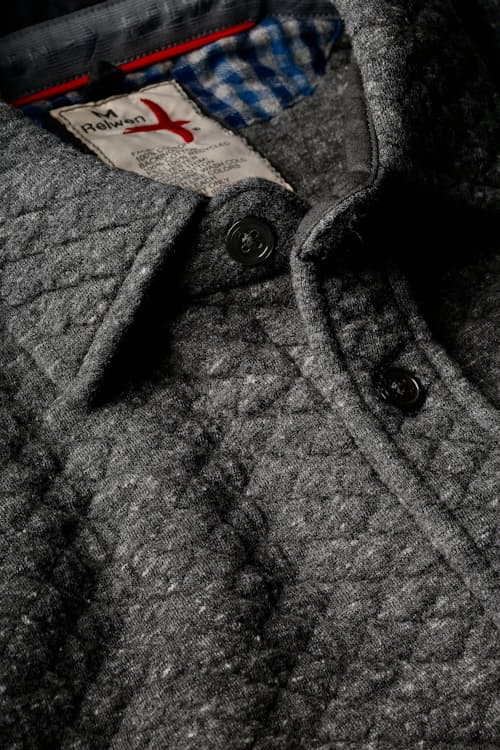 laydown detail image of Bubble Knit Shirt