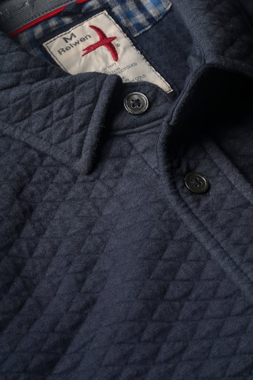 laydown detail image of Bubble Knit Shirt