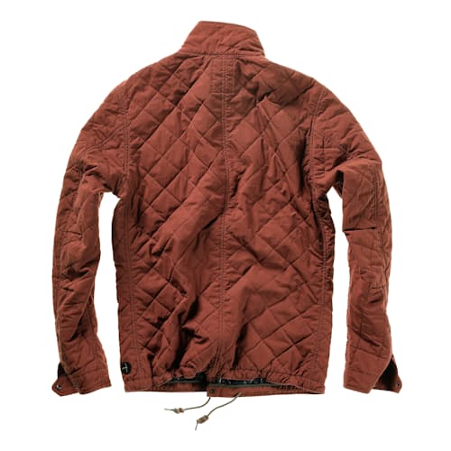 laydown image of Quilted Insulated Tanker Jacket