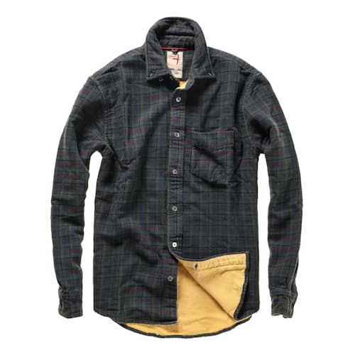 laydown image of Chamois Lined Flannel Shirt