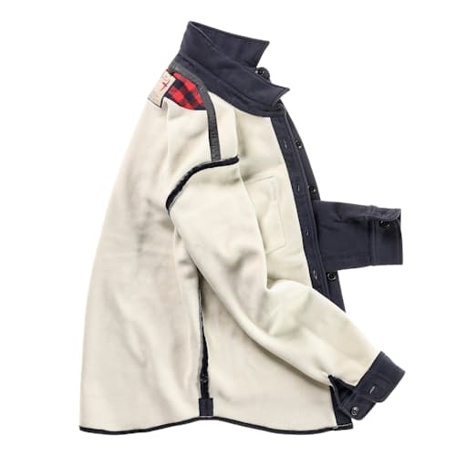 laydown image of Pique Fleece Workshirt