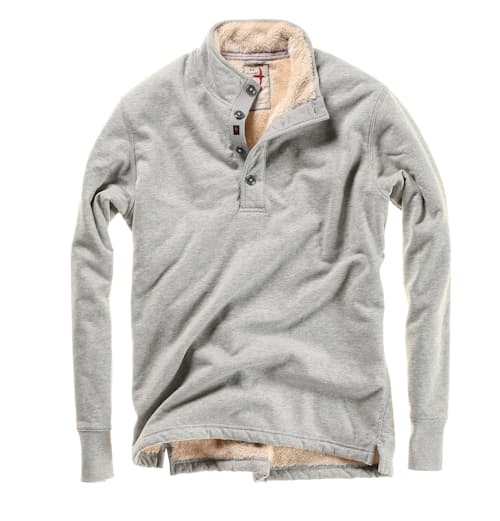 laydown image of Superfleece Mock