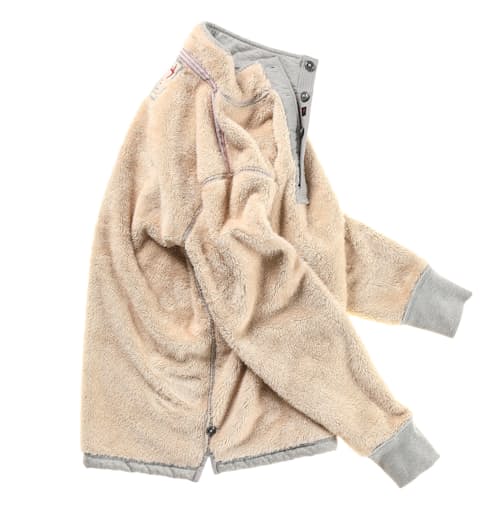 laydown image of Superfleece Mock