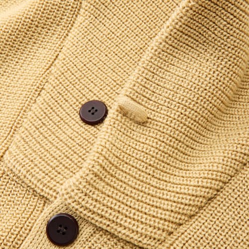 laydown detail image of Eiger Shawl Collar Cardigan