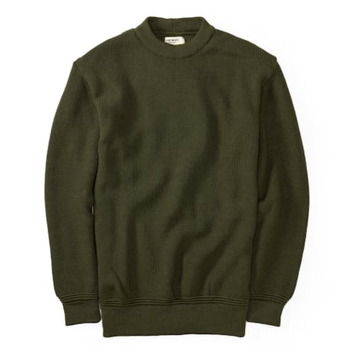 laydown image of Rundhals Merino Wool Crewneck