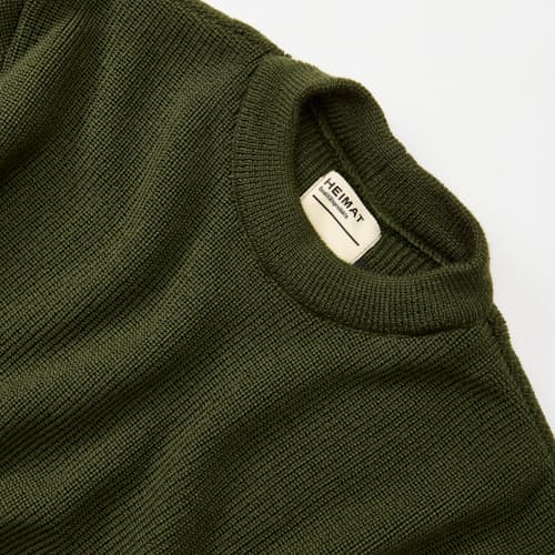laydown detail image of Rundhals Merino Wool Crewneck