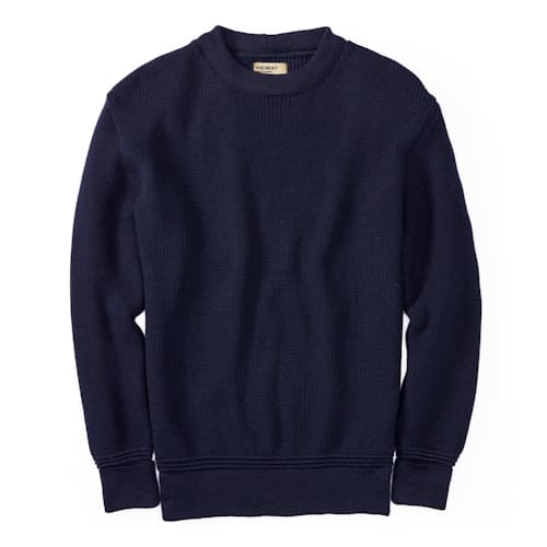 laydown image of Rundhals Merino Wool Crewneck