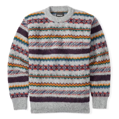 laydown image of A Woolen Wonder Fair Isle Sweater