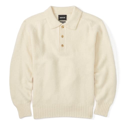 laydown image of Ghost Pressure Brushed Wool Polo