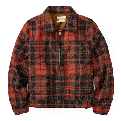 laydown image of Japanese Kempy Wool Alcorn Jacket
