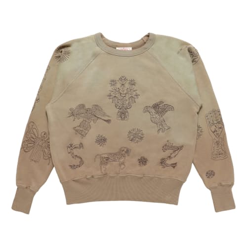 laydown image of Wilson Crewneck