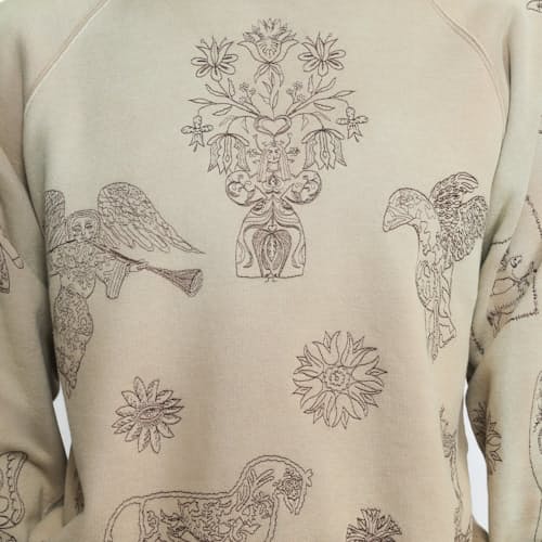 laydown detail image of Wilson Crewneck