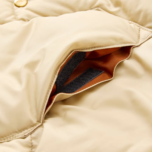 laydown detail image of Heritage Down Insulated Puffer Vest - Exclusive