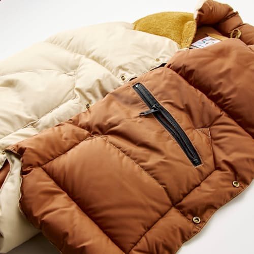 laydown detail image of Heritage Down Insulated Puffer Vest - Exclusive