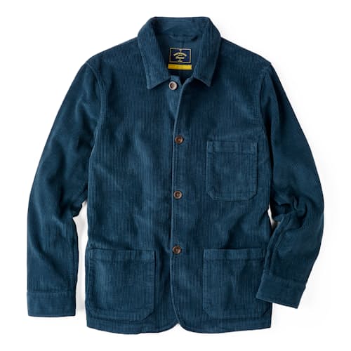 laydown image of Labura Corduroy Chore Coat
