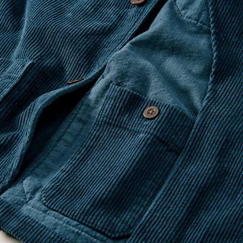 laydown detail image of Labura Corduroy Chore Coat