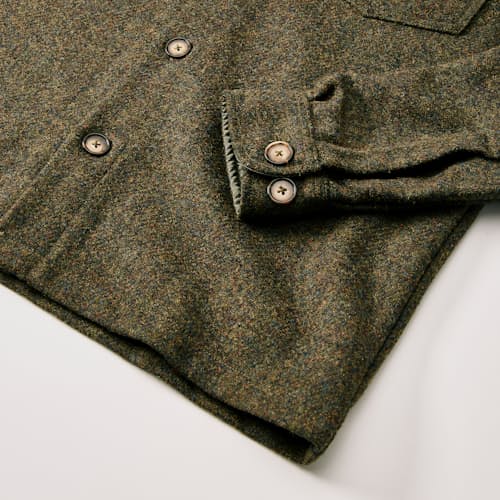 laydown detail image of Wool Field Overshirt