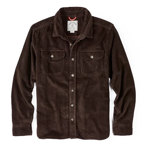 laydown image of Forest Corduroy Shirt