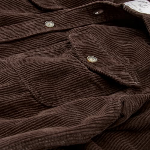 laydown detail image of Forest Corduroy Shirt