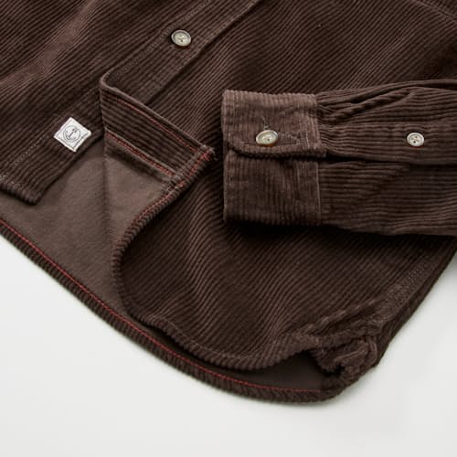 laydown detail image of Forest Corduroy Shirt