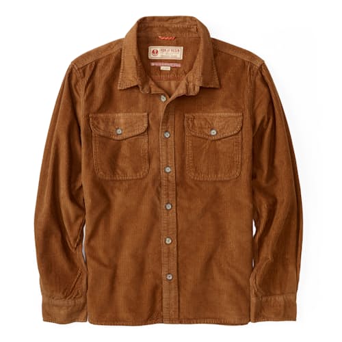 laydown image of Forest Corduroy Shirt