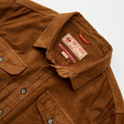 laydown detail image of Forest Corduroy Shirt
