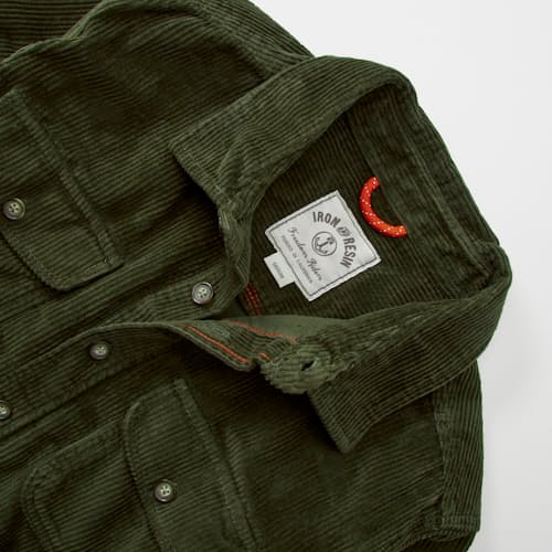 laydown detail image of Forest Corduroy Shirt